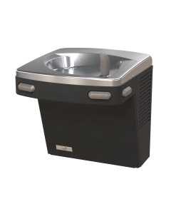 Fontaine à boire murale réfrigérée Oasis PG8AC-BLK, fini noir mat